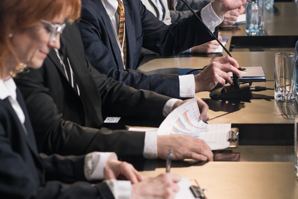 Regulatory conference participants reviewing European privacy and artificial intelligence developments