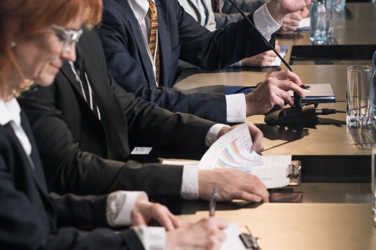 Regulatory conference participants reviewing European privacy and artificial intelligence developments